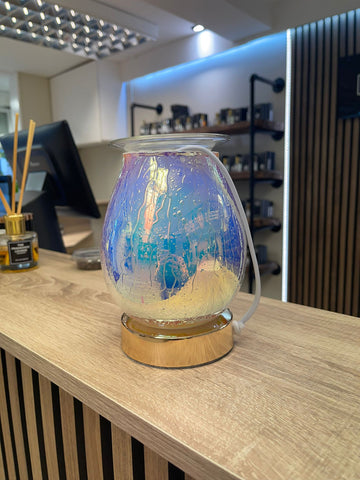 Wax Warmer Iridesent Drip Lamp