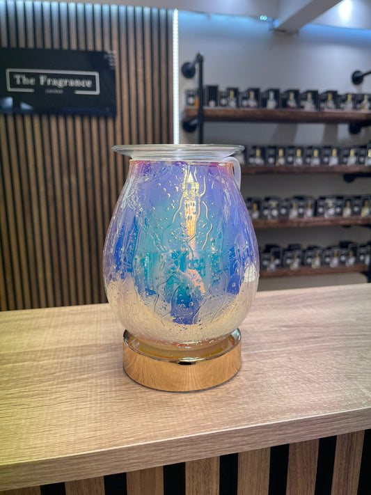 Wax Warmer Iridesent Drip Lamp