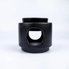 Round Two Piece Ceramic Burner