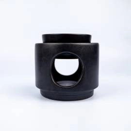 Round Two Piece Ceramic Burner